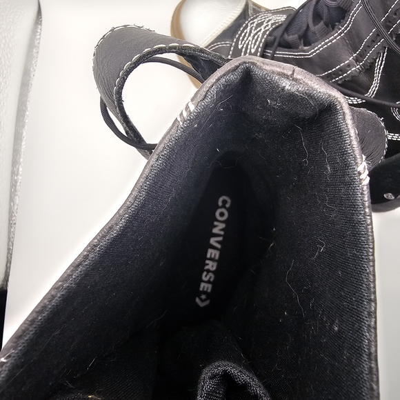 Converse Chuck Taylor All Star GR82 Platform Black Boot Cowgirls Women Size 7.5 - Picture 6 of 8